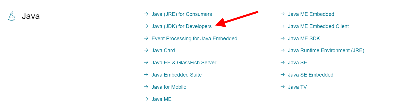 JDK Download