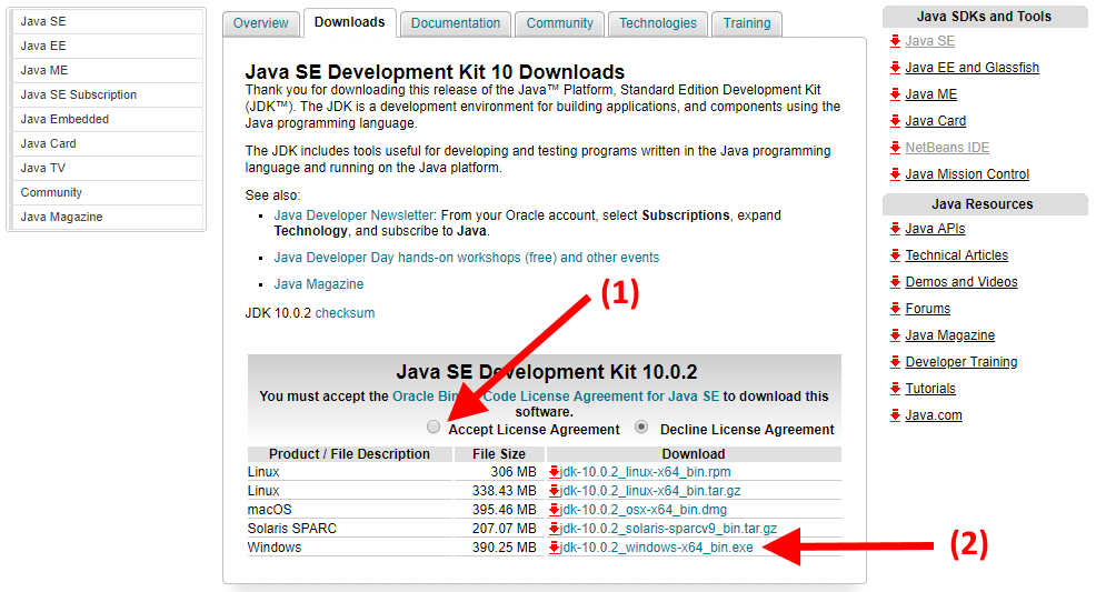 java se development kit 7 installation guide